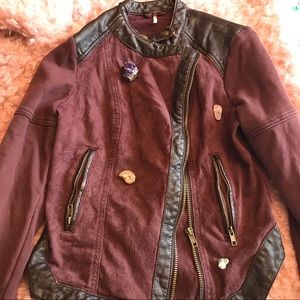 girly moto~style jacket